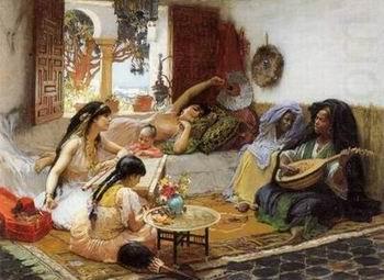 Arab or Arabic people and life. Orientalism oil paintings  335, unknow artist